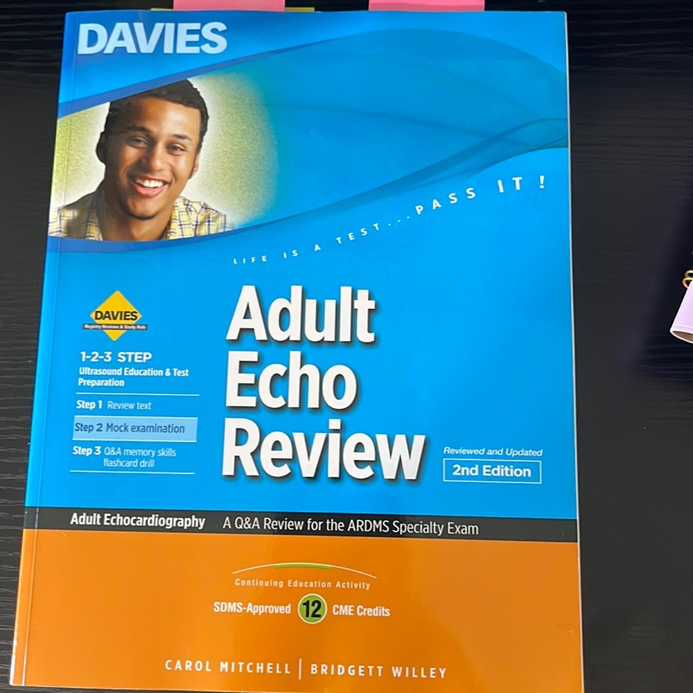 Adult echo review book